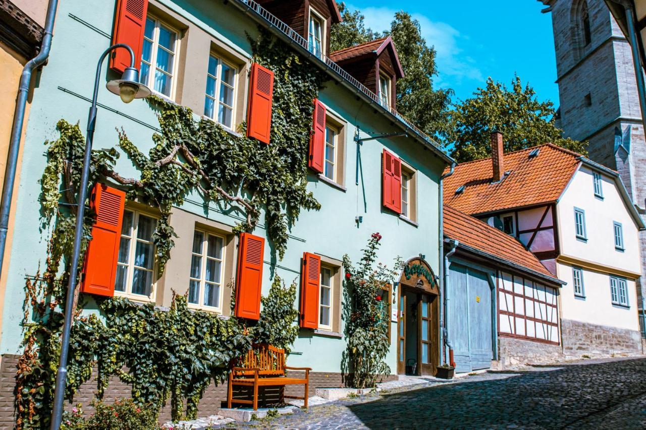 Pension Bergstube Bad Langensalza Eksteriør bilde